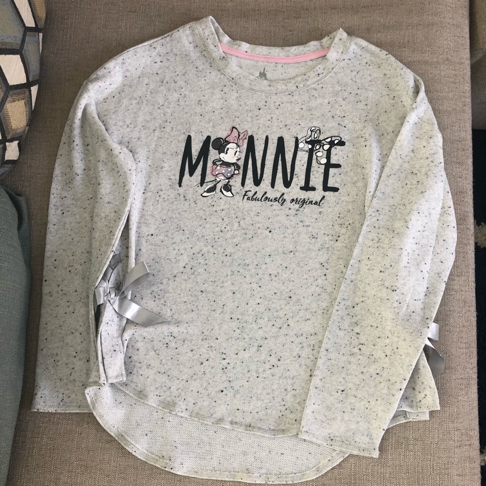 Minnie Mouse Disney sweater speckled with Ties (M)
